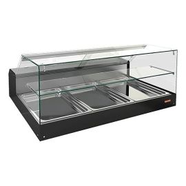 Витрина холодильная HICOLD VRS 3 GN S с полкой купить в Е.Маркет