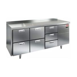 Стол холодильный HICOLD GN 223/TN с бортом купить в Е.Маркет