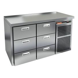 Стол холодильный HICOLD GN 33 BR2 TN O без борта купить в Е.Маркет