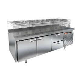 Стол холодильный HICOLD SN 112/TN LT O без борта купить в Е.Маркет