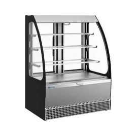 Витрина кондитерская KAYMAN KВК-950М открытая люкс черная купить в Е.Маркет