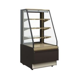Витрина кондитерская Carboma KC70 VM 0,9-2 Standard открытая (0102-0109, шоколад / золото) купить в Е.Маркет