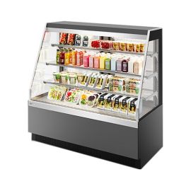 Витрина кондитерская Chilz VETE KUB OFT 130 серый матовый, шлифованная нержавейка купить в Е.Маркет