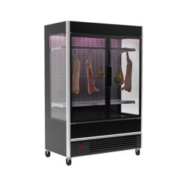 Горка холодильная Carboma FC 20-08 VV 1,3-3 X7 9005 (распашные двери, структурный стеклопакет) купить в Е.Маркет