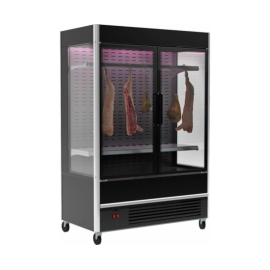 Горка холодильная Carboma FC 20-07 VV 0,7-3 X7 9005 (распашные двери, структурный стеклопакет) купить в Е.Маркет