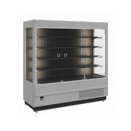 Горка холодильная Carboma FC20-07 VM 1,9-1 Light 9006-9005 (фронт X0, распашные двери) купить в Е.Маркет