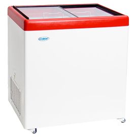 Ларь морозильный Снеж МЛ-250 (красный) с замком купить в Е.Маркет