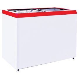 Ларь морозильный ITALFROST (CRYSPI) CF400F + 5 корзин (красный) купить в Е.Маркет