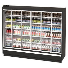 Горка холодильная KIFATO ПРАГА 3750 (выносной агрегат, распашные двери) купить в Е.Маркет