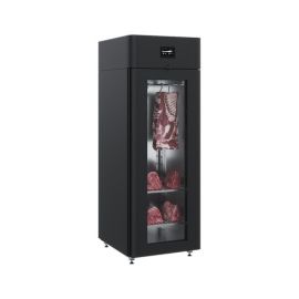 Шкаф холодильный POLAIR CS107-Meat стеклянная дверь, черный, тип 1 купить в Е.Маркет