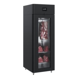 Шкаф холодильный POLAIR CS107-Meat стеклянная дверь, черный, тип 1 купить в Е.Маркет