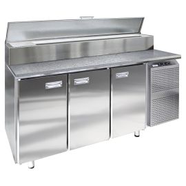 Стол холодильный для пиццы Finist СХСпцг-700-3  (боковой холодильный агрегат) купить в Е.Маркет