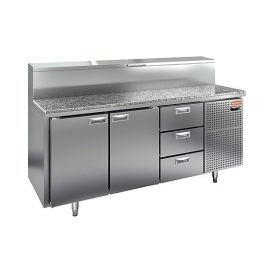 Стол охлаждаемый для пиццы HICOLD PZ1-113/GN (1/3) гранит купить в Е.Маркет