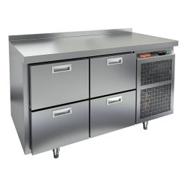 Стол морозильный HICOLD GN 22/BT с бортом купить в Е.Маркет