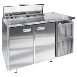 Стол холодильный для салатов Finist СХСс-600-2 (боковой холодильный агрегат) купить в Е.Маркет