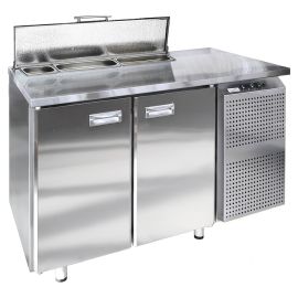 Стол холодильный для салатов Finist СХСс-700-2 (боковой холодильный агрегат) купить в Е.Маркет