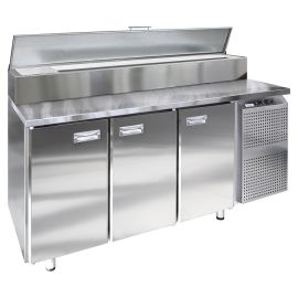 Стол холодильный для пиццы Finist СХСпц-700-3 (боковой холодильный агрегат) купить в Е.Маркет