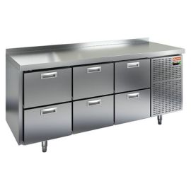 Стол морозильный HICOLD GN 222/BT с бортом купить в Е.Маркет