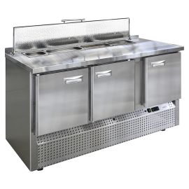 Стол холодильный для салатов Finist СХСнс-700-3 (нижний холодильный агрегат) купить в Е.Маркет