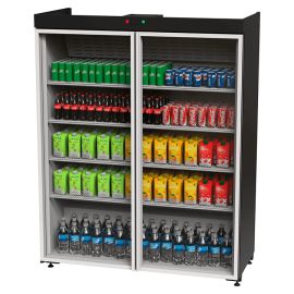 Шкаф холодильный KIFATO АРКТИКА 1400 (встроенный агрегат, стеклянные двери) купить в Е.Маркет