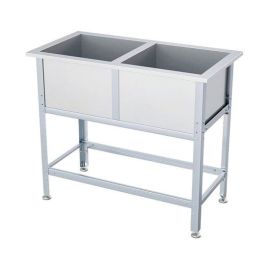 Ванна моечная EKSI Basic ВМЦ 2 (L=1010, S=530, H=870, G=300) купить в Е.Маркет