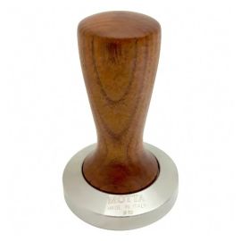 Темпер тонкий плоский с коричневой ручкой d=58мм Motta купить в Е.Маркет