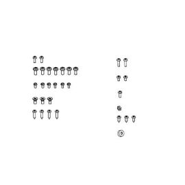 Комплект монтажных винтов Mignon, арт.6060.5000-DPY купить в Е.Маркет