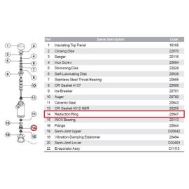 Кольцо уплотнительное 20647 для льдогенератора т.м. BREMA, серии G купить в Е.Маркет