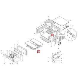 ТЭН RESIS017 для печи для пиццы т.м. WLBake серии WellPizza купить в Е.Маркет