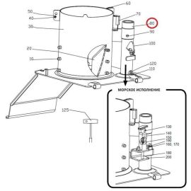 Гильза с защелкой 3253 д/машины д/резки овощей т.м. HALLDE мод. RG-400 купить в Е.Маркет