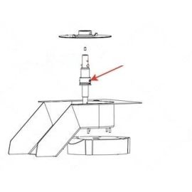 Штифт для диска сбрасывателя 37059 д/машины д/резки овощей т.м. HALLDE мод. RG-400 купить в Е.Маркет