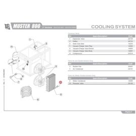 Фильтр-осушитель 14255 для льдогенераторов серий G, MUSTER купить в Е.Маркет
