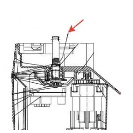 Штифт, вал ножа 24146 для блендера т.м. HALLDE, мод. VCB-32 купить в Е.Маркет