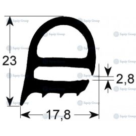 Уплотнение двери CLASSIC CD/CM/CC 101  арт 5012.0704 купить в Е.Маркет