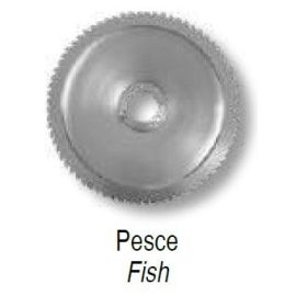 Нож для слайсера R.G.V. 250 зубчатый для рыбы купить в Е.Маркет