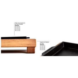 Противень JOSPER 20X20см на дерев. Подставке купить в Е.Маркет