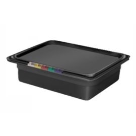 Гастроемкость из пластика Рестола 422107413, 1/2 h 65 мм, черная купить в Е.Маркет