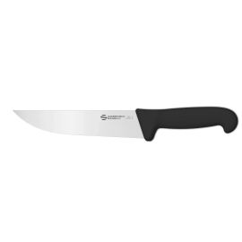 Нож Sanelli Ambrogio серии Supra, SM09020B, для мяса 200 х 40 мм, черный купить в Е.Маркет