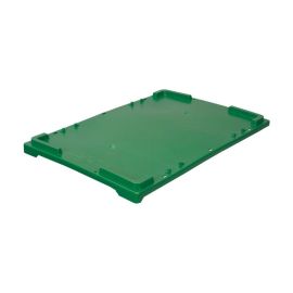 Ящик пластиковый Тара.ру Крышка 503 зеленая мороз. купить в Е.Маркет