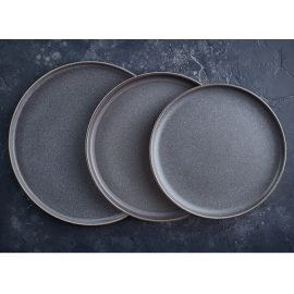 Тарелка мелкая 25см, серия NORDLINE, цвет MIST (мокрый асфальт) 112502 купить в Е.Маркет