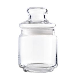 Банка "POP" 500мл H129мм D90/71мм, с крышкой, стекло 5B02517G0000 купить в Е.Маркет