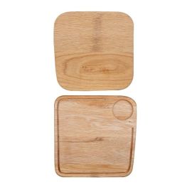 Блюдо деревянное 29х29см BUFFET WOOD ZCAWWBL1 купить в Е.Маркет