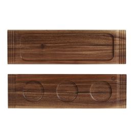 Блюдо деревянное 40х11,5см, двухстороннее, BUFFET WOOD ZCAWDBH21 купить в Е.Маркет