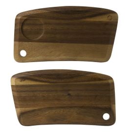 Блюдо деревянное GEO 31х17см, двухстороннее, BUFFET WOOD ZCAWCVSB1 купить в Е.Маркет