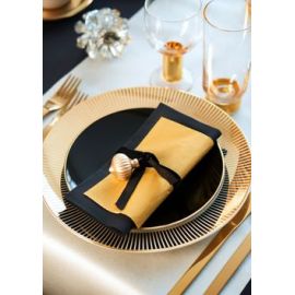 Салфетки 3-сл 33 см; Золотой / 3 упаковки 182548 купить в Е.Маркет
