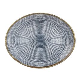 Блюдо овальное 27х22,9см, без борта, цвет SLATE BLUE, STUDIO PRINTS SPSBOP581 купить в Е.Маркет