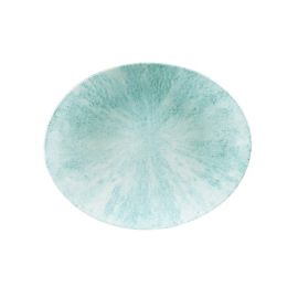 Блюдо овальное 31,7х25,5см, без борта, цвет STONE AQUAMARINE, STUDIO PRINTS STAMOP121 купить в Е.Маркет