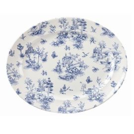 Блюдо овальное 36,5х29,3см VINTAGE PRINTS, цвет PRAGUE TOILE TOPRD141 купить в Е.Маркет