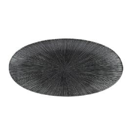 Блюдо овальное CHEFS 34,7х17,3см, без борта, цвет AGANO BLACK, STUDIO PRINTS AGBLOV351 купить в Е.Маркет