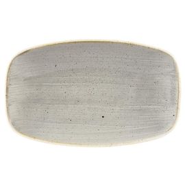 Блюдо прямоугольное 20х12,1см, без борта, STONECAST, цвет PEPPERCORN GREY SPGSXO71 купить в Е.Маркет